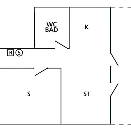Amazing In With Kitchen Apartment Gudhjem